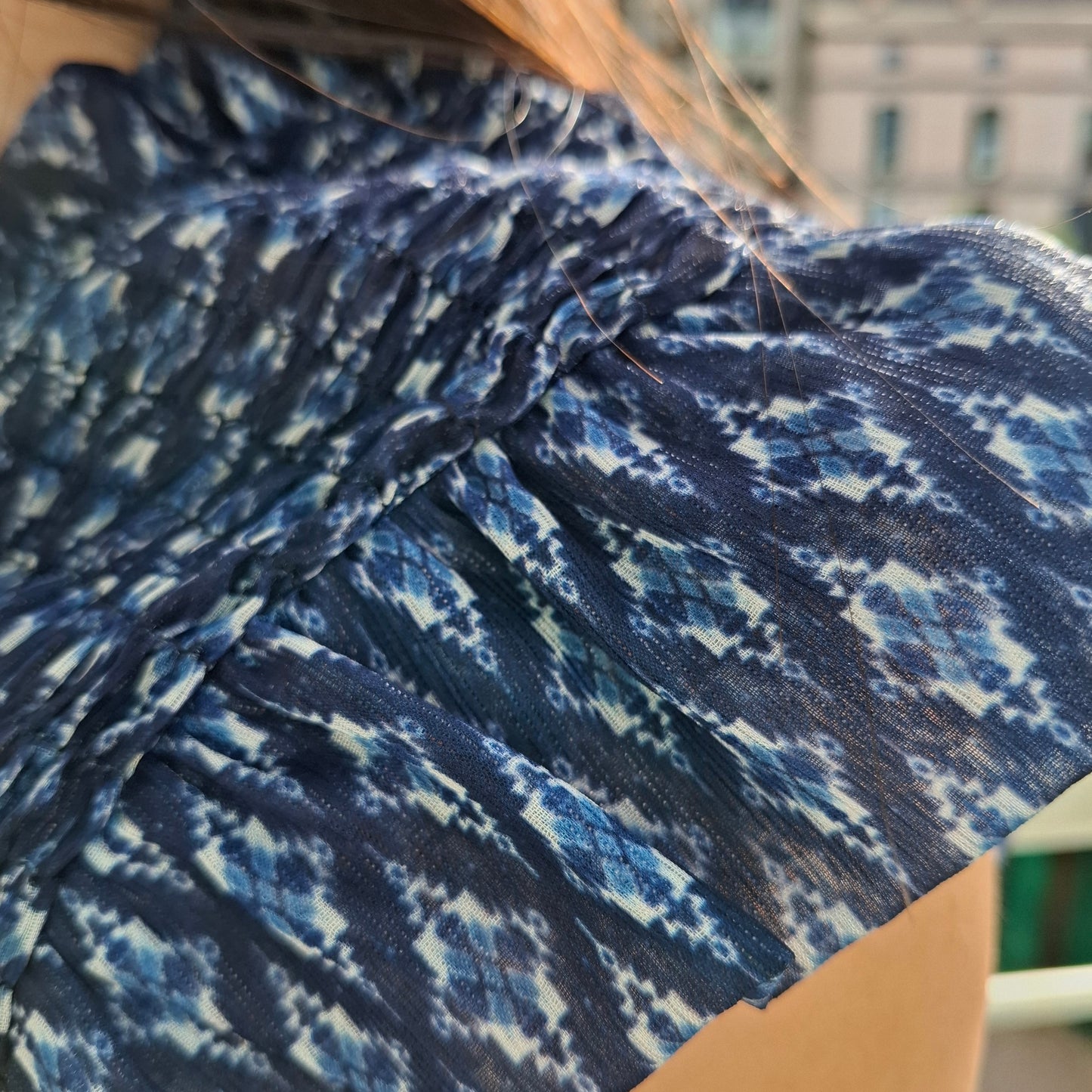 Blusa Mia azul noche