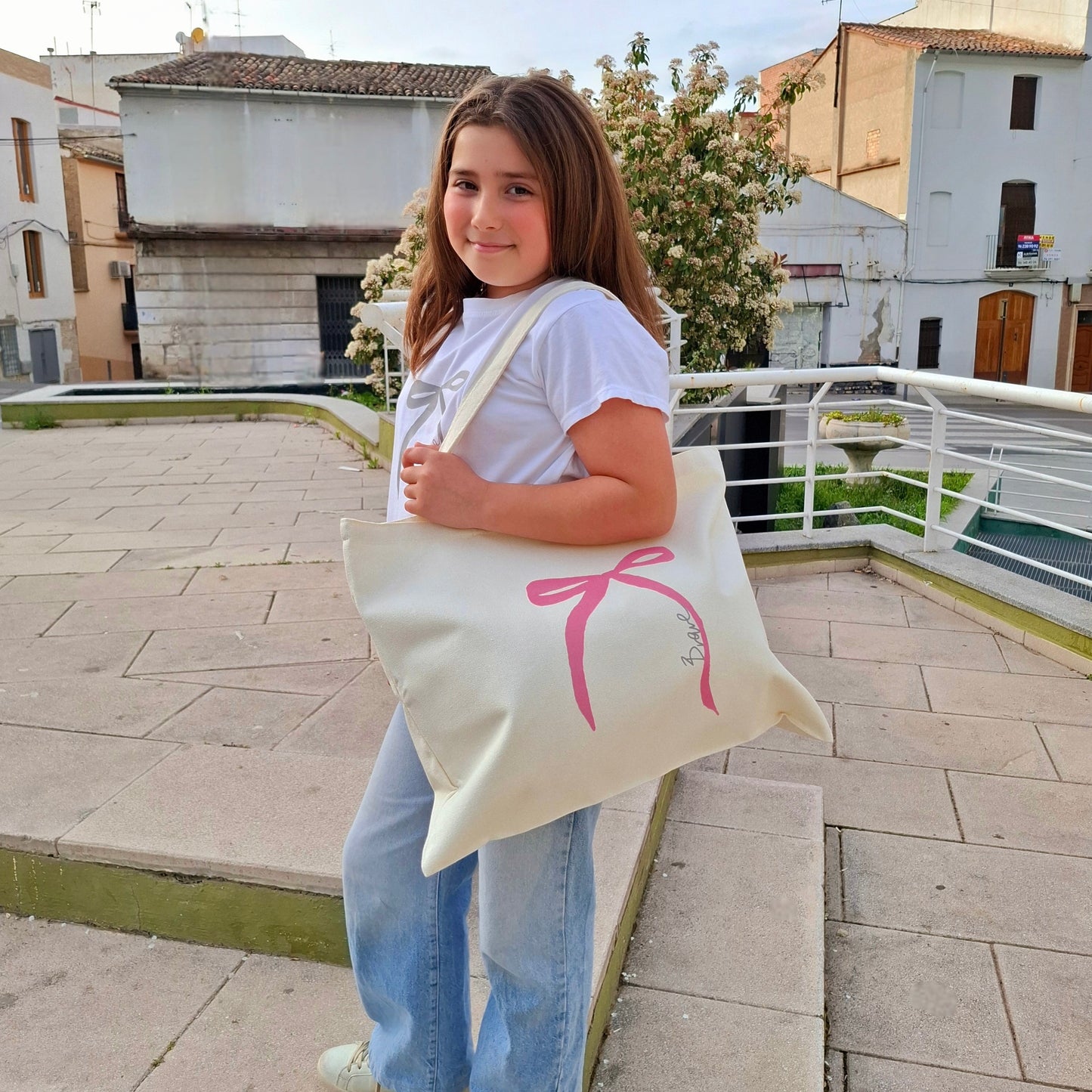 Tote bag Brave