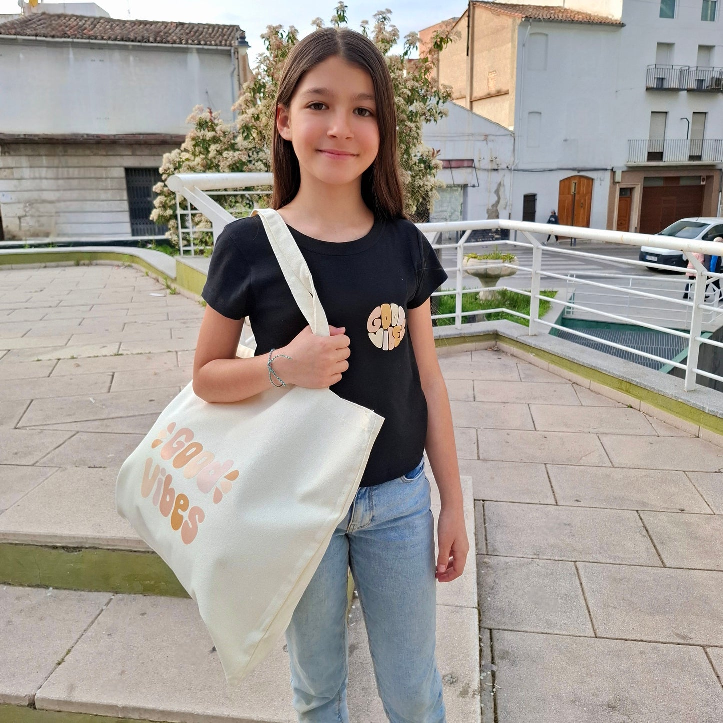 Tote bag Good Vibes