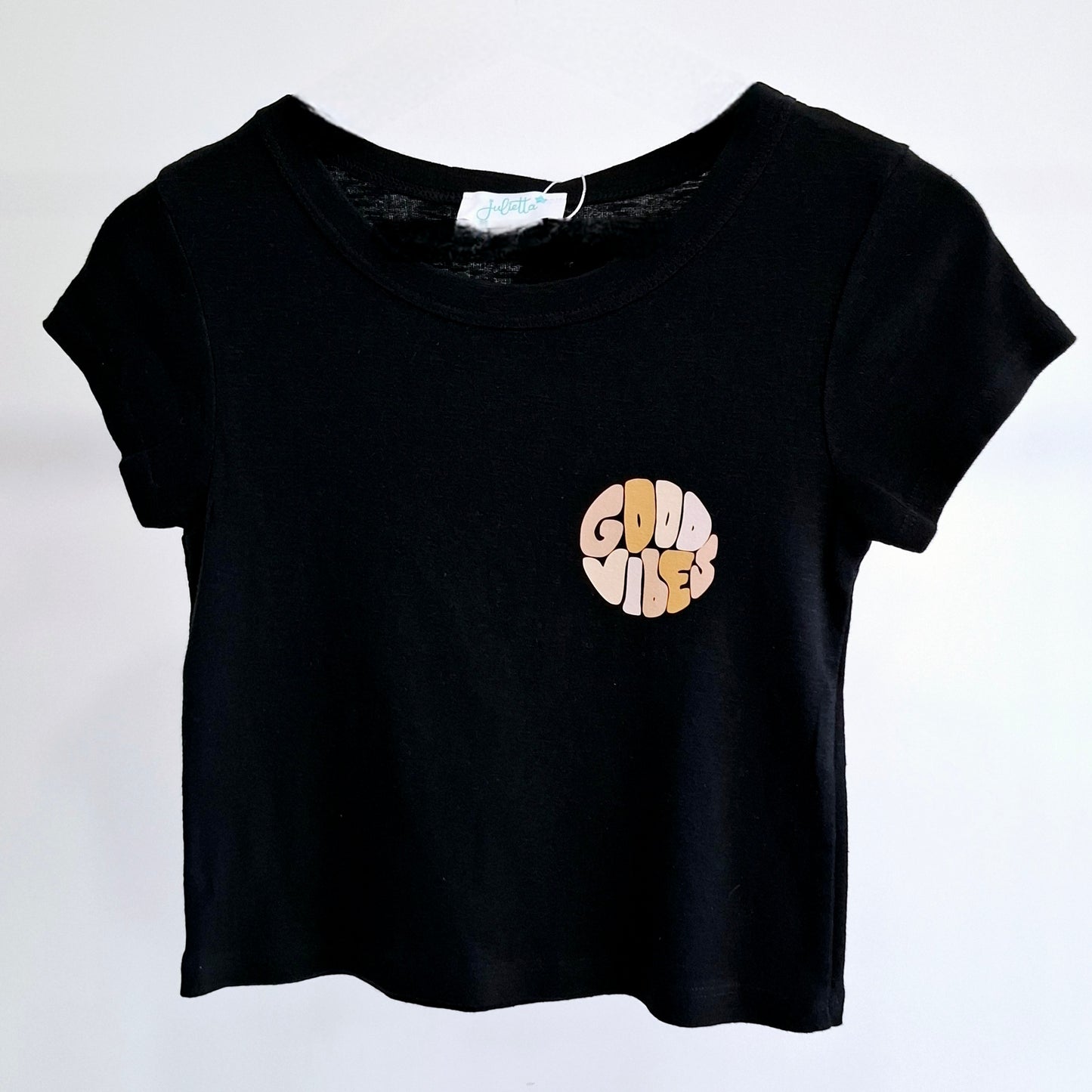 Camiseta Good Vibes negra