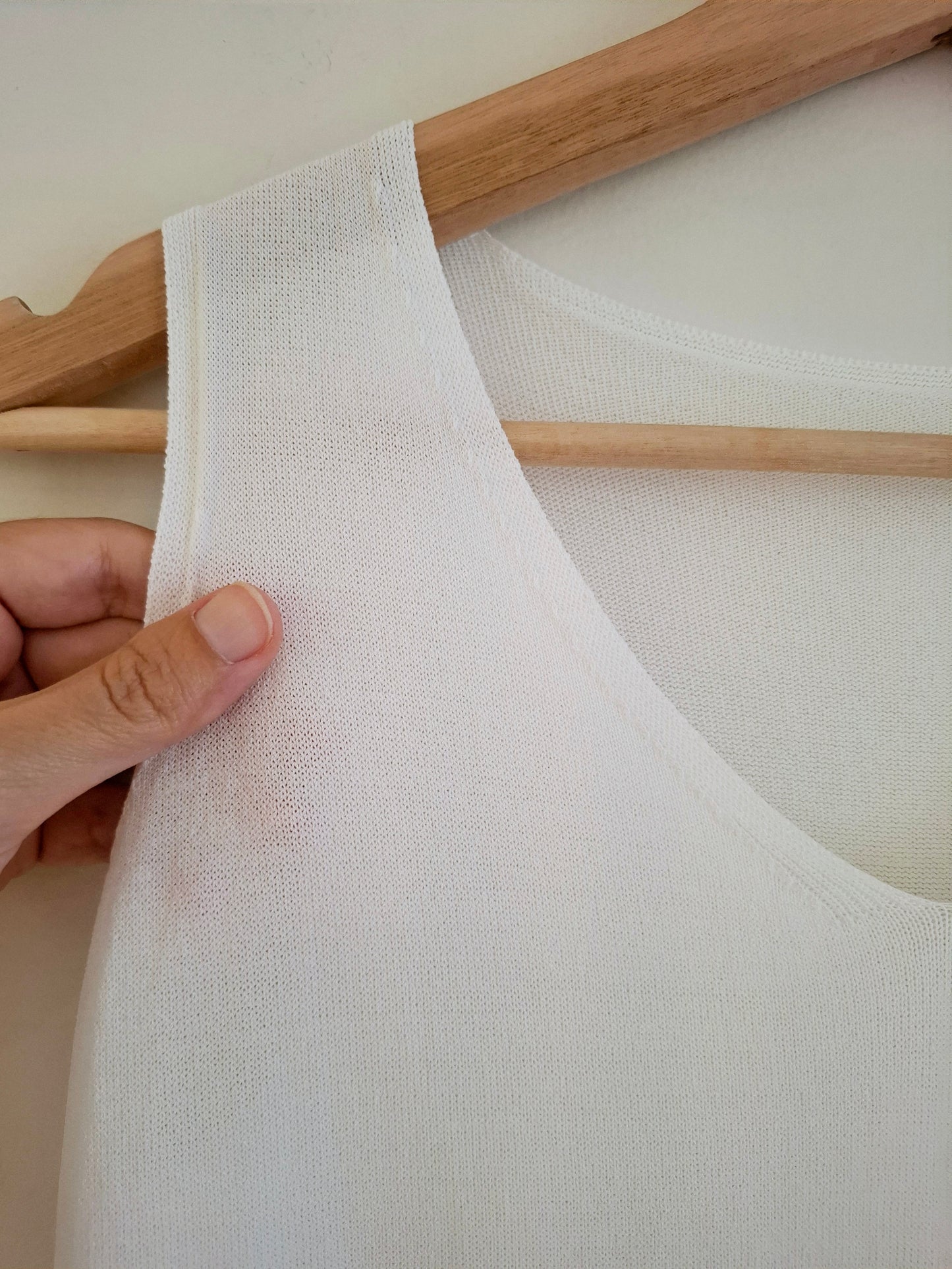Top Colette blanco