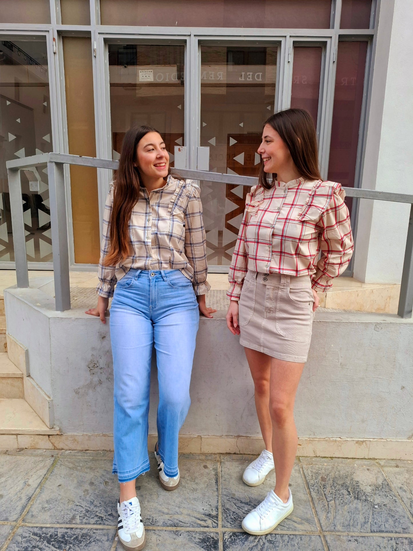 Minifalda Terra beige