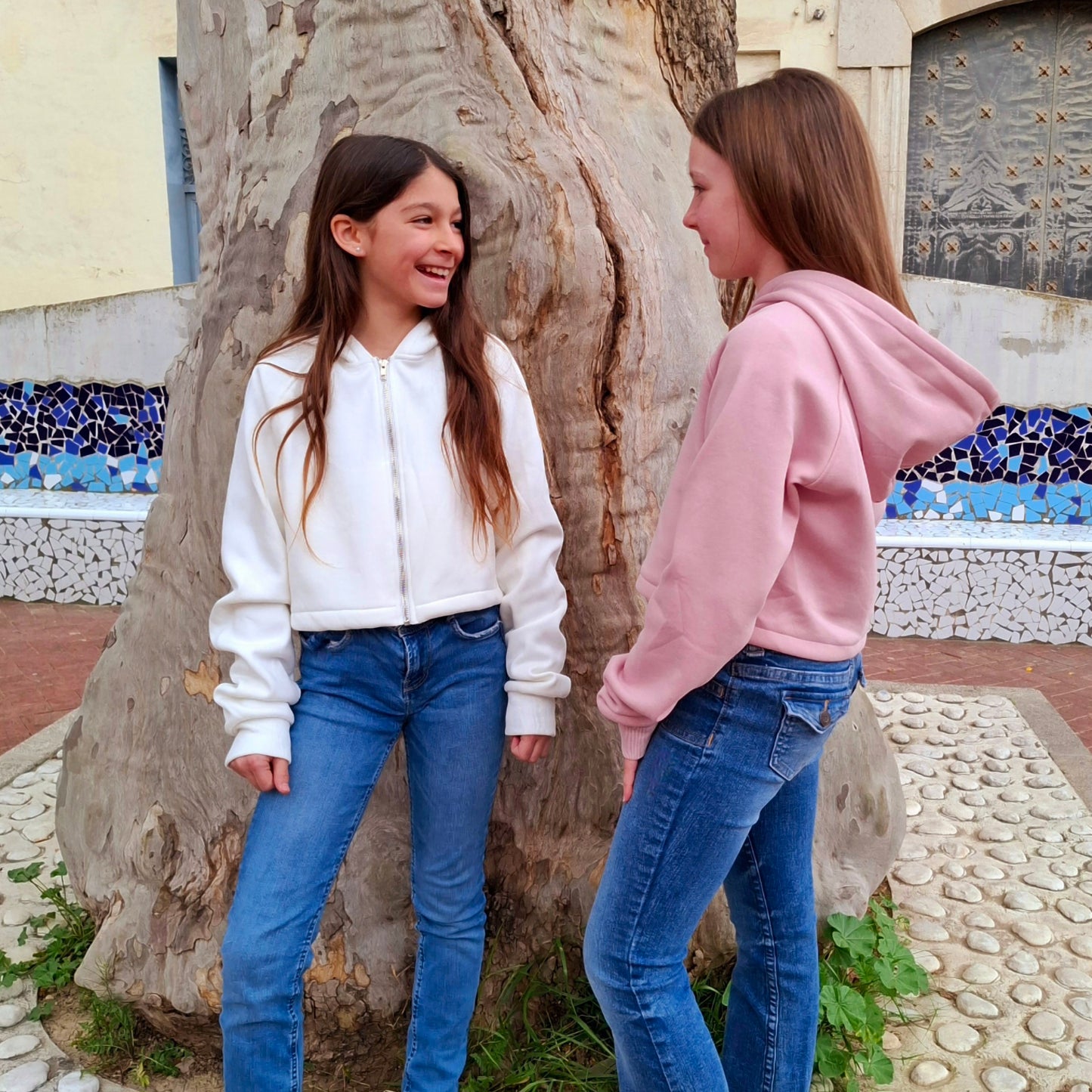 Sudadera Colette blanca 10-12 años