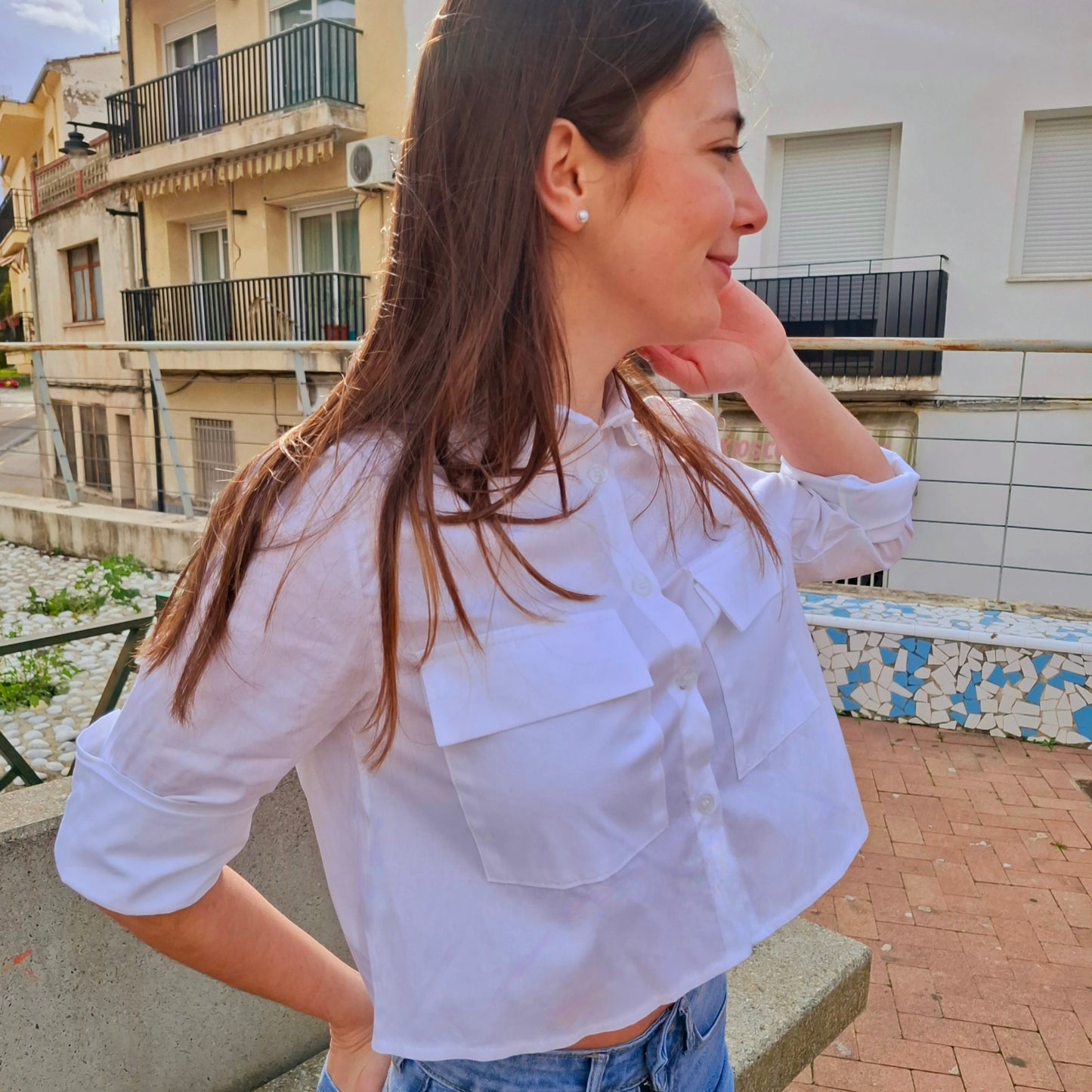 Camisa Sindy blanca
