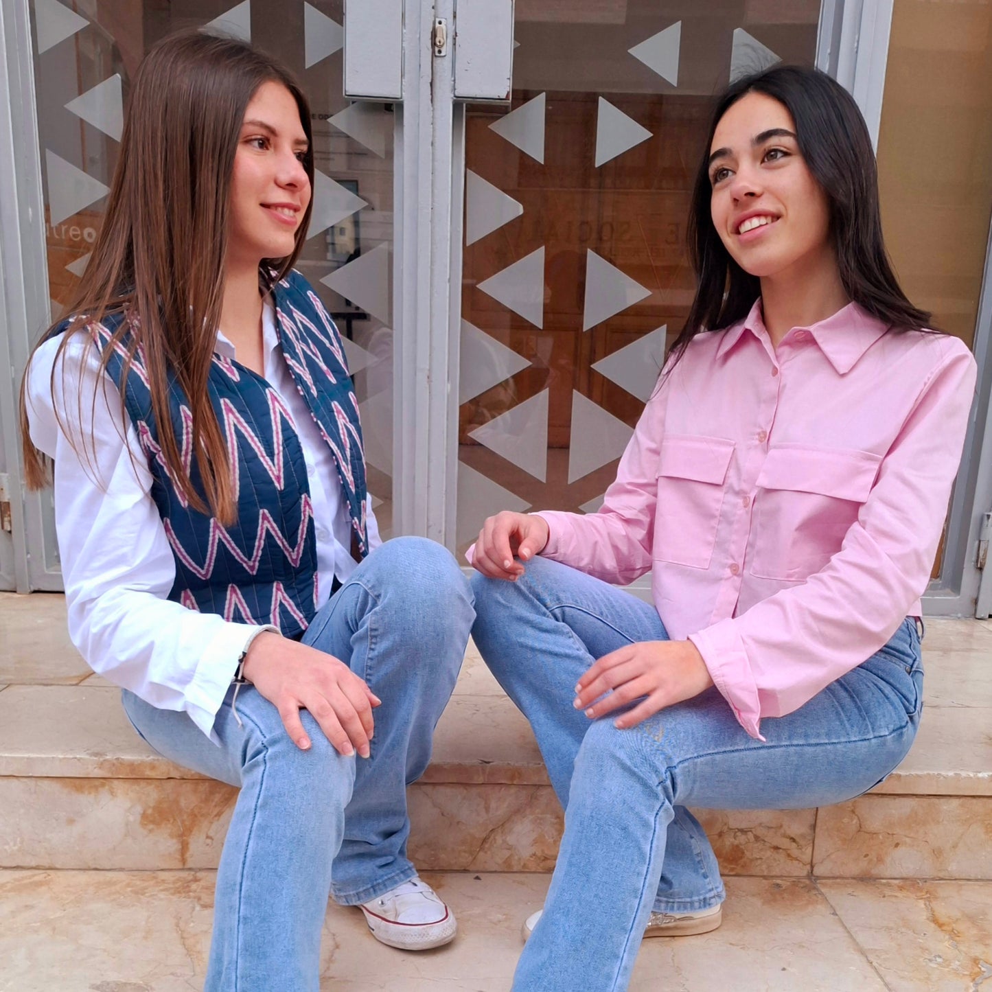 Camisa Sindy rosa