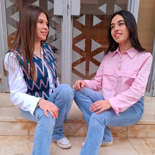 Camisa Sindy rosa