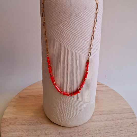 Gargantilla smile coral