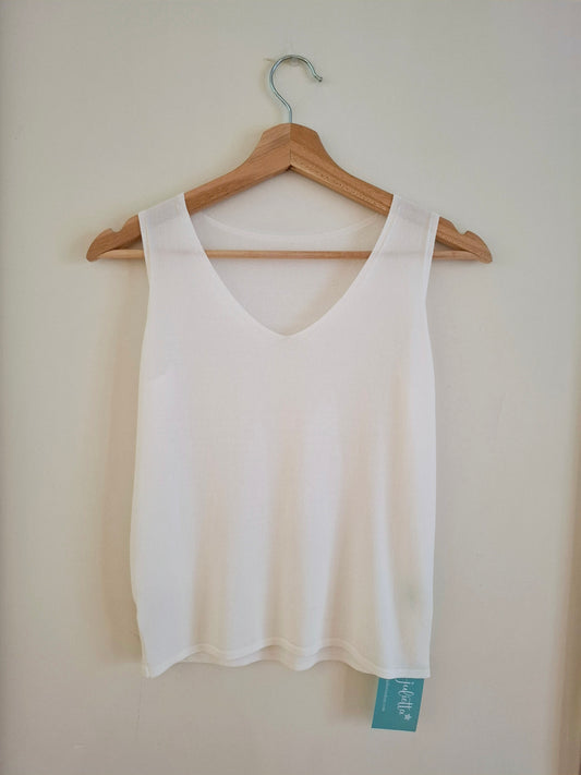 Top Colette blanco