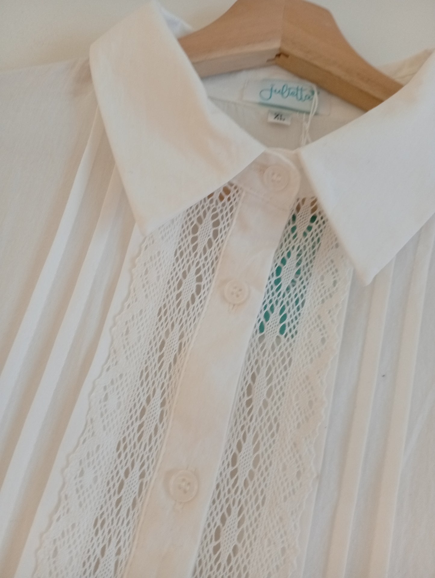 Camisa Modernismo Victoria blanco
